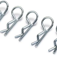 ABSIMA SILVER BODY CLIPS (10) LARGE 34MM - 2440014